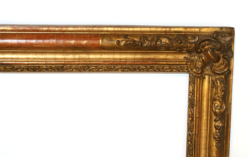 Marco dorado isabelino, siglo XIX