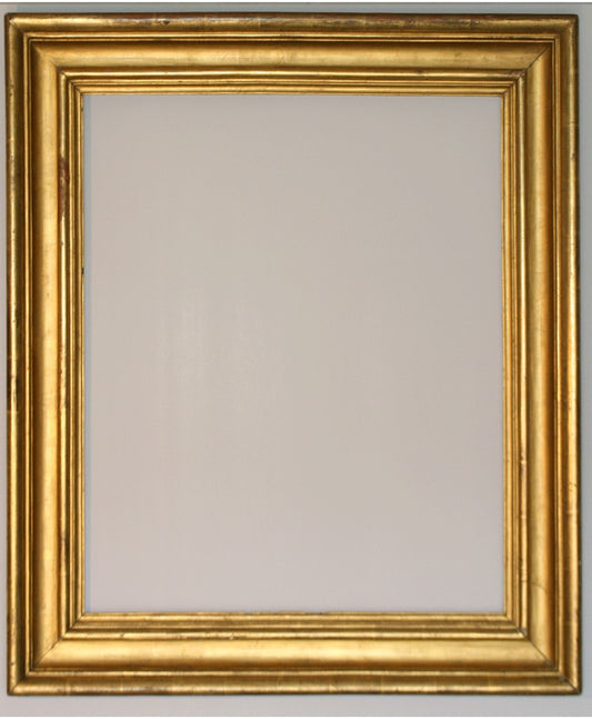 Nineteenth-century Spanish golden frame
